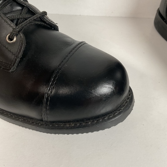 Vintage Harley Davidson Lace Up Tall Boots | Motorcycle | USA Made | Men’s 11.5 main image 4